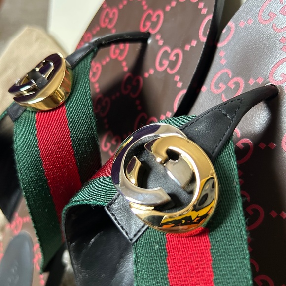 GUCCI KIKA THONG SANDALS - Picture 10 of 10